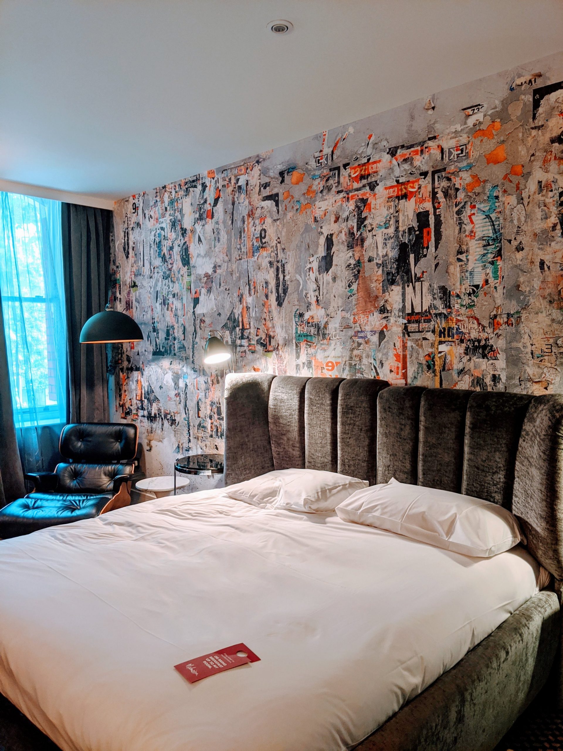 The malmaison Hotel London double bed suite